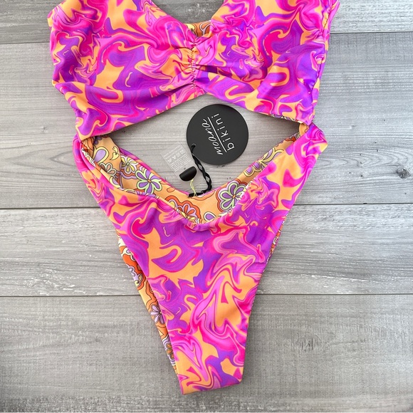 Moana Bikini Lava Cake One Piece Swimsuit - Picture 6 of 11